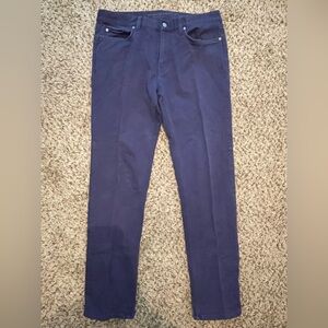 Blue Banana Republic jeans. Slim fit.